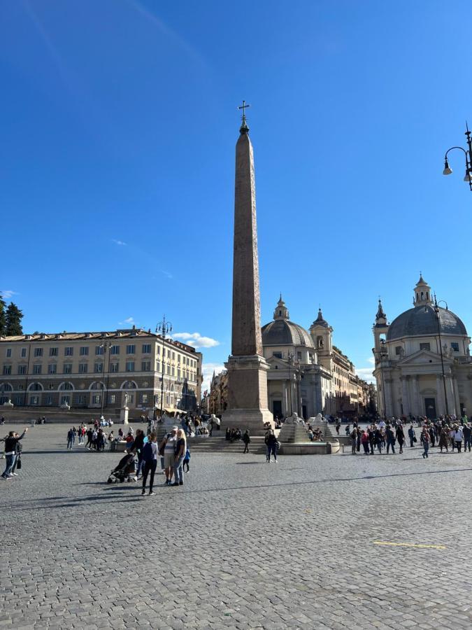 Piazza Del Popolo Luxury Apartament Lägenhet Rom Exteriör bild